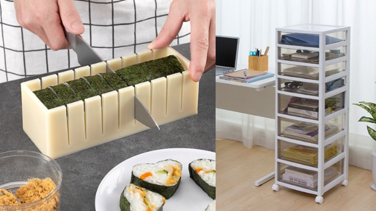 1446 김밥 메이커 & 이동식 서랍장